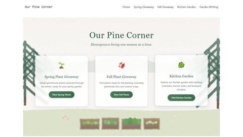 Our Pine Corner