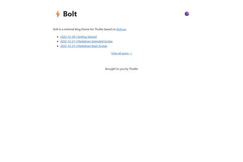 Bolt